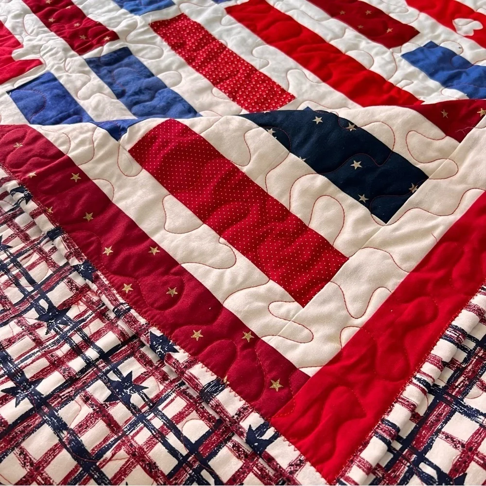 Handmade 40”x50” patriotic